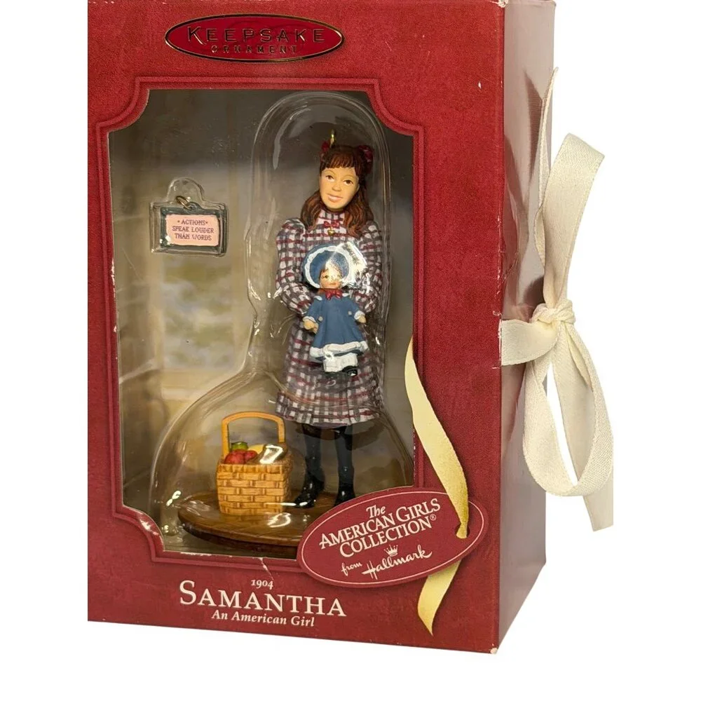 Hallmark Keepsake 2004 Samantha‎ American Girl 1904 Ornament NIB VTG Collectible